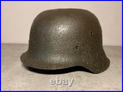 Original-Authentic WW2 German Wehrmacht soldier Helmet relic from battlefield
