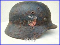 Original Authentic WW2 Relic German helmet Wehrmacht from Kurland battlefield