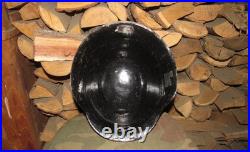Original-Authentic WW2 WWII German helmet Wehrmacht MFR Stamp 18 #217