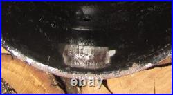 Original-Authentic WW2 WWII German helmet Wehrmacht MFR Stamp 18 #217