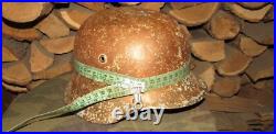 Original-Authentic WW2 WWII Relic German helmet Wehrmacht # 184 Original-Authentic WW2 WWII Relic German helmet Wehrmacht # 184