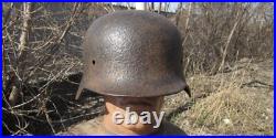Original-Authentic WW2 WWII Relic German helmet Wehrmacht #187 Original-Authentic WW2 WWII Relic German helmet Wehrmacht #187