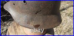 Original-Authentic WW2 WWII Relic German helmet Wehrmacht #187 Original-Authentic WW2 WWII Relic German helmet Wehrmacht #187