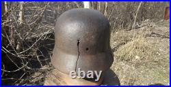 Original-Authentic WW2 WWII Relic German helmet Wehrmacht #187 Original-Authentic WW2 WWII Relic German helmet Wehrmacht #187