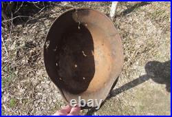 Original-Authentic WW2 WWII Relic German helmet Wehrmacht #187 Original-Authentic WW2 WWII Relic German helmet Wehrmacht #187