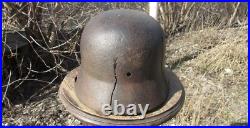 Original-Authentic WW2 WWII Relic German helmet Wehrmacht #187 Original-Authentic WW2 WWII Relic German helmet Wehrmacht #187