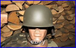 Original-Authentic WW2 WWII Relic German helmet Wehrmacht NO MFR number #4