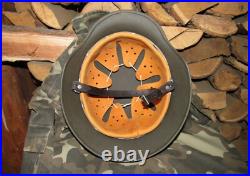 Original-Authentic WW2 WWII Relic German helmet Wehrmacht NO MFR number #4