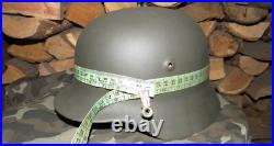 Original-Authentic WW2 WWII Relic German helmet Wehrmacht NO MFR number #4
