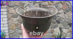 Original-Authentic WW2 WWII Relic German helmet Wehrmacht Restoration ET 64 #9