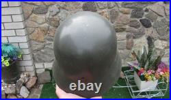 Original-Authentic WW2 WWII Relic German helmet Wehrmacht Restoration ET 64 #9