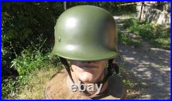 Original-Authentic WW2 WWII Relic German helmet Wehrmacht Restoration MFR8056 #8 Original-Authentic WW2 WWII Relic German helmet Wehrmacht Restoration MFR8056 #8