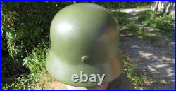 Original-Authentic WW2 WWII Relic German helmet Wehrmacht Restoration MFR8056 #8 Original-Authentic WW2 WWII Relic German helmet Wehrmacht Restoration MFR8056 #8