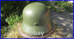 Original-Authentic WW2 WWII Relic German helmet Wehrmacht Restoration MFR8056 #8 Original-Authentic WW2 WWII Relic German helmet Wehrmacht Restoration MFR8056 #8
