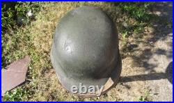 Original-Authentic WW2 WWII Relic German helmet Wehrmacht Restoration hkp 66 #5