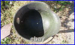 Original-Authentic WW2 WWII Relic German helmet Wehrmacht Restoration hkp 66 #5