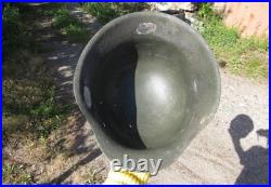 Original-Authentic WW2 WWII Relic German helmet Wehrmacht Restoration hkp 66 #5