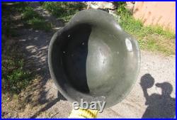 Original-Authentic WW2 WWII Relic German helmet Wehrmacht Restoration hkp 66 #5