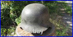 Original-Authentic WW2 WWII Relic German helmet Wehrmacht Restoration hkp 66 #5