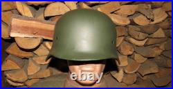 Original-Authentic WW2 WWII Relic German helmet Wehrmacht Restoration size66 #10