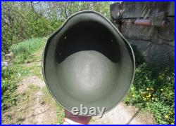 Original-Authentic WW2 WWII Relic German helmet Wehrmacht Restoration size66 #10