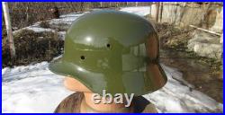 Original-Authentic WW2 WWII Relic German helmet Wehrmacht Restoration size66 #7