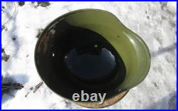 Original-Authentic WW2 WWII Relic German helmet Wehrmacht Restoration size66 #7