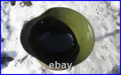 Original-Authentic WW2 WWII Relic German helmet Wehrmacht Restoration size66 #7