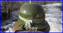 Original-Authentic WW2 WWII Relic German helmet Wehrmacht Restoration size66 #7