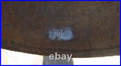 Original-Authentic WW2 WWII Relic German helmet Wehrmacht Stamp 64 / 1095 #185