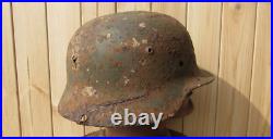 Original-Authentic WW2 WWII Relic German helmet Wehrmacht Stamp ET64 \ 3594 #150 Original-Authentic WW2 WWII Relic German helmet Wehrmacht Stamp ET64 \ 3594 #150