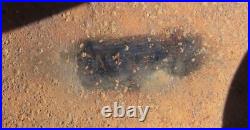 Original-Authentic WW2 WWII Relic German helmet Wehrmacht Stamp Q64 & DN184 #208