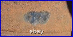 Original-Authentic WW2 WWII Relic German helmet Wehrmacht Stamp Q64 & DN184 #208