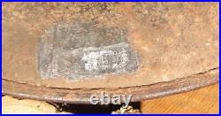 Original-Authentic WW2 WWII Relic German helmet Wehrmacht mfr Stamp SE64/95 #168
