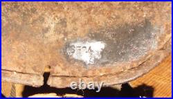 Original-Authentic WW2 WWII Relic German helmet Wehrmacht mfr Stamp SE64/95 #168