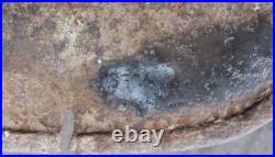Original-Authentic WW2 WWII Relic German helmet Wehrmacht mfr Stamp SE64/95 #168