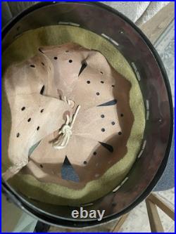 Original German Helmet Liner/Sz 55 for 62 Shells/1943 Dated/Very Nice Condition