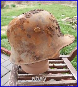 Original German Helmet M16 Relic of Battlefield WW2 World War 2