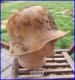 Original German Helmet M16 Relic of Battlefield WW2 World War 2