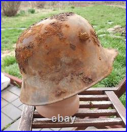 Original German Helmet M16 Relic of Battlefield WW2 World War 2