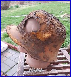 Original German Helmet M16 Relic of Battlefield WW2 World War 2