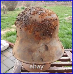 Original German Helmet M16 Relic of Battlefield WW2 World War 2