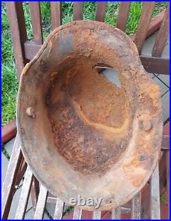 Original German Helmet M16 Relic of Battlefield WW2 World War 2