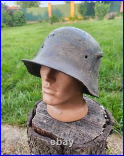 Original German Helmet M18 Wehrmacht Uniform Relic of Battlefield WW2 WW1 Original German Helmet M18 Wehrmacht Uniform Relic of Battlefield WW2 WW1