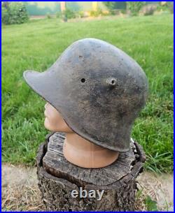 Original German Helmet M18 Wehrmacht Uniform Relic of Battlefield WW2 WW1 Original German Helmet M18 Wehrmacht Uniform Relic of Battlefield WW2 WW1