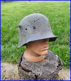 Original German Helmet M18 Wehrmacht Uniform Relic of Battlefield WW2 WW1 Original German Helmet M18 Wehrmacht Uniform Relic of Battlefield WW2 WW1