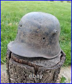 Original German Helmet M18 Wehrmacht Uniform Relic of Battlefield WW2 WW1 Original German Helmet M18 Wehrmacht Uniform Relic of Battlefield WW2 WW1
