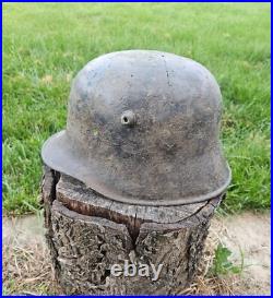 Original German Helmet M18 Wehrmacht Uniform Relic of Battlefield WW2 WW1 Original German Helmet M18 Wehrmacht Uniform Relic of Battlefield WW2 WW1