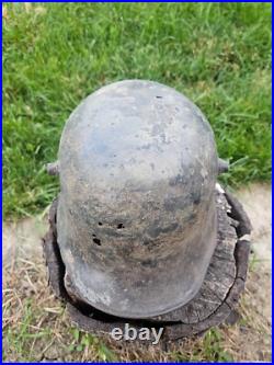 Original German Helmet M18 Wehrmacht Uniform Relic of Battlefield WW2 WW1 Original German Helmet M18 Wehrmacht Uniform Relic of Battlefield WW2 WW1