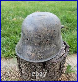 Original German Helmet M18 Wehrmacht Uniform Relic of Battlefield WW2 WW1 Original German Helmet M18 Wehrmacht Uniform Relic of Battlefield WW2 WW1